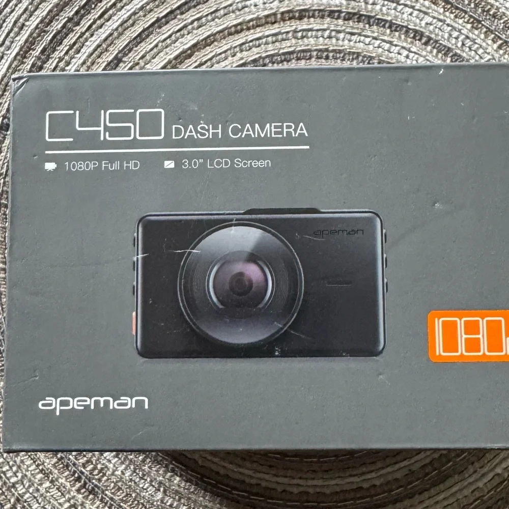 Apeman C450 Dash Camera - Black